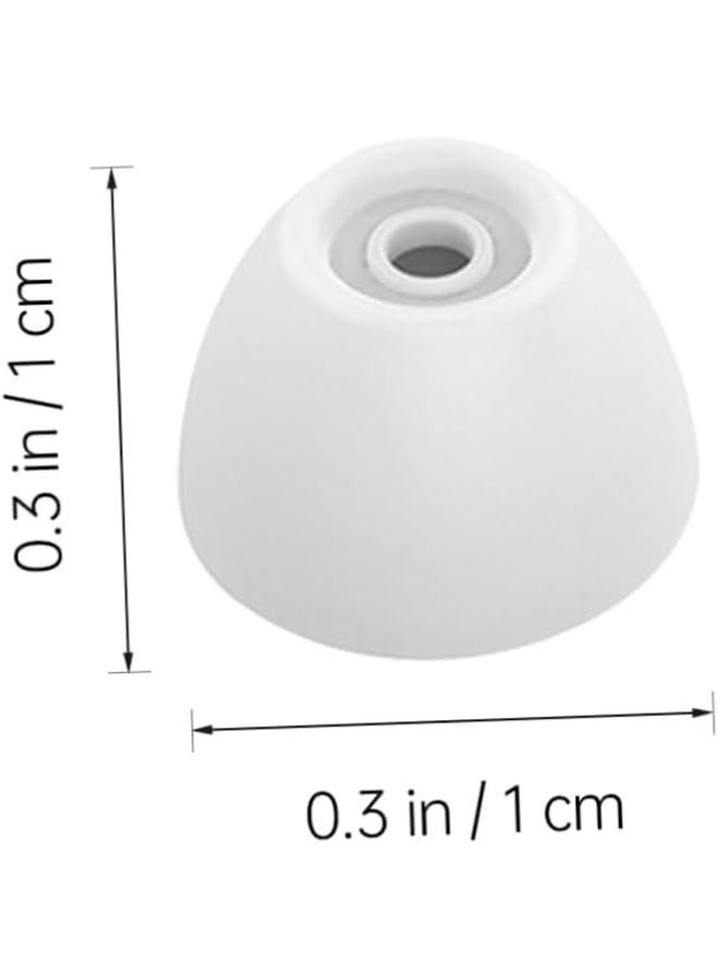 4 Pack Silicone Earbud Caps Compatible Replacement Covers Skin Friendly Protein Material - Image 4